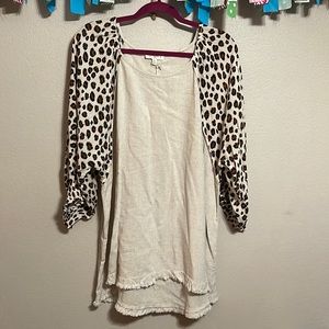 BNWT Umgee Leopard Top 1XL
